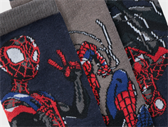 Name It dark sapphire Spiderman strømper (3-pack)